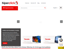 Tablet Screenshot of hiperclick.com